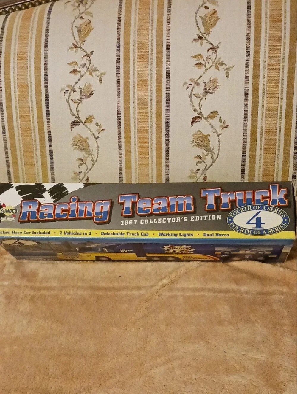 Racing Team Truck 1997 Collector's Edition Transporter Truck Toy - Kids Vehicles